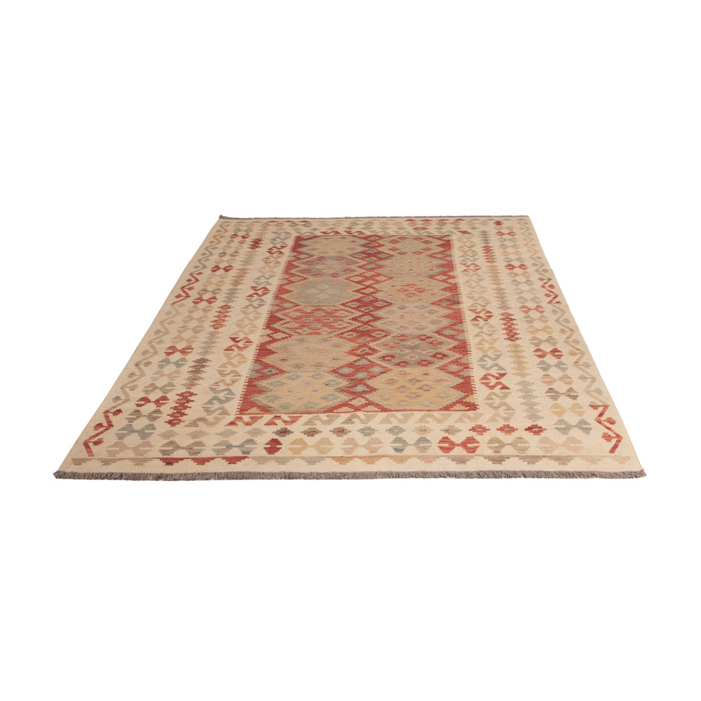 Kelim Rug - Splash - 248 x 175 cm - colorful