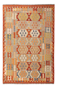 Kelim Rug - Splash - 251 x 166 cm - colorful