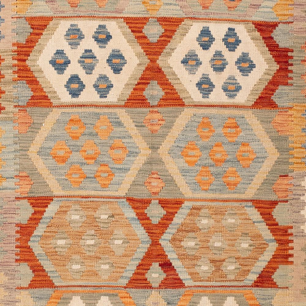 Kelim Rug - Splash - 251 x 166 cm - colorful