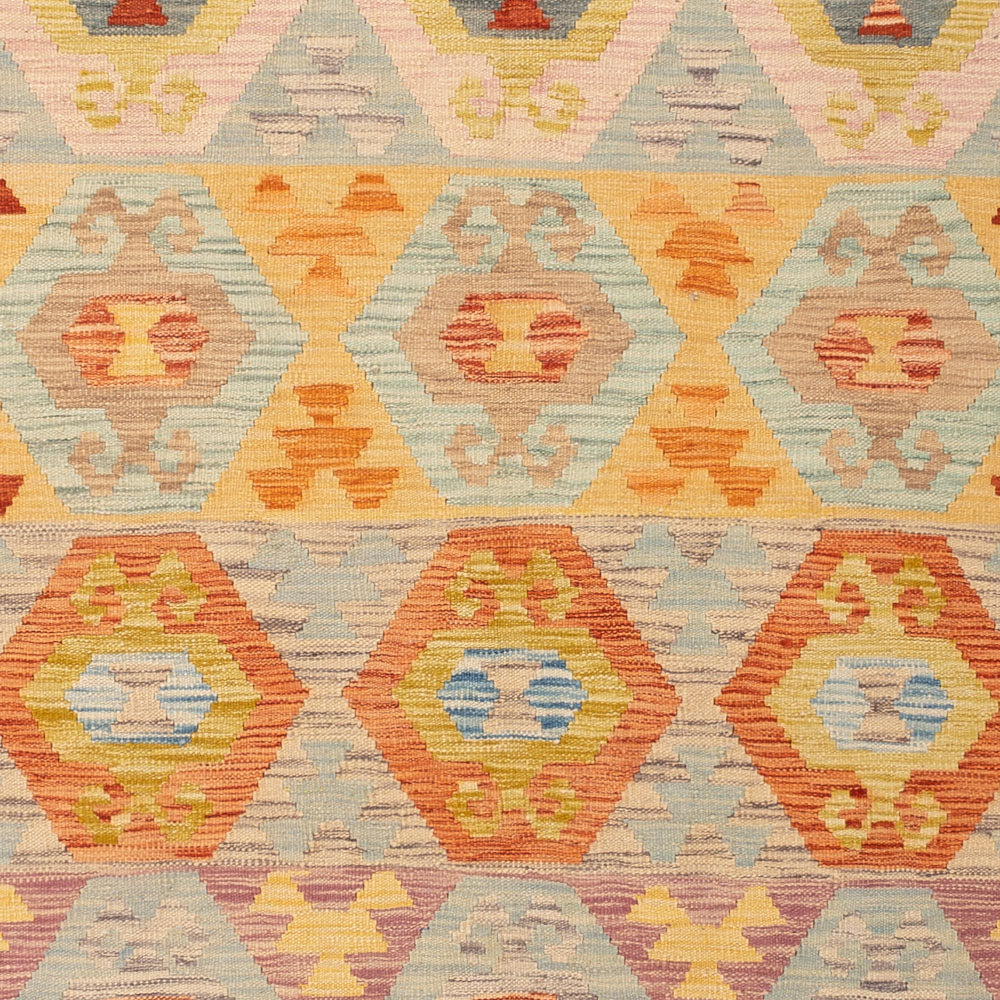 Kelim Rug - Splash - 246 x 177 cm - colorful