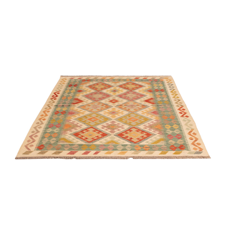 Kelim Rug - Splash - 200 x 149 cm - colorful