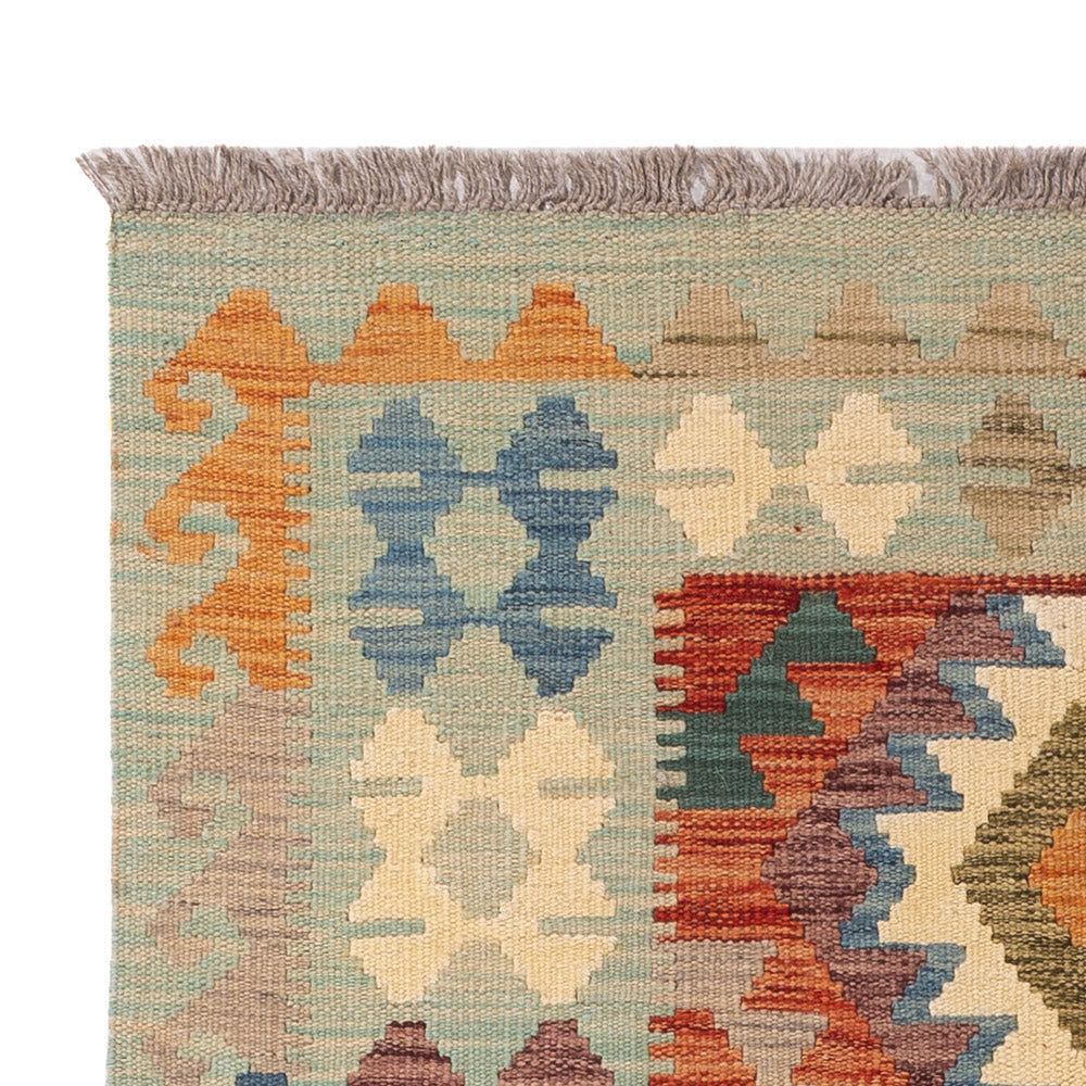 Kelim Rug - Splash - 150 x 99 cm - colorful