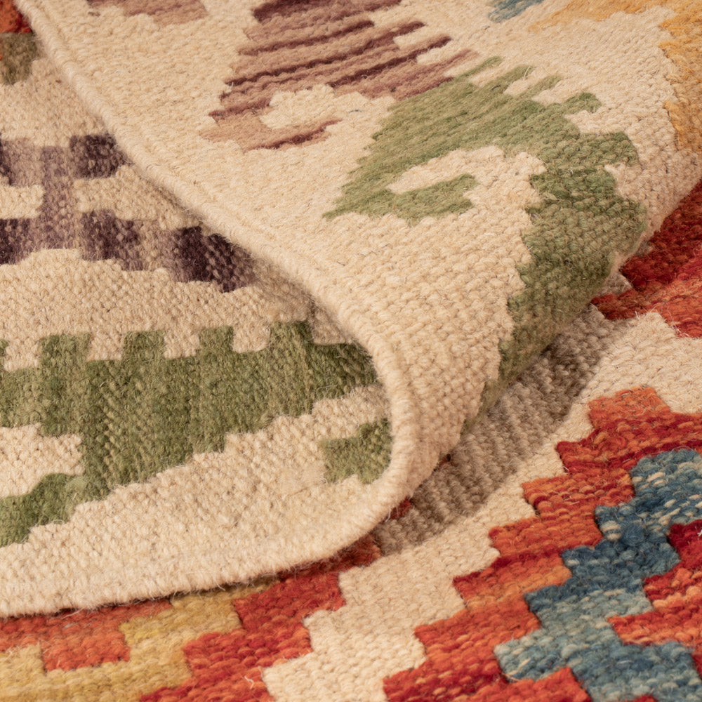 Kelim Rug - Splash - 150 x 103 cm - colorful