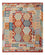 Kelim Rug - Splash - 194 x 156 cm - colorful