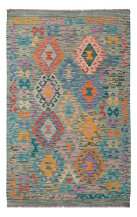 Kelim Rug - Splash - 167 x 106 cm - colorful