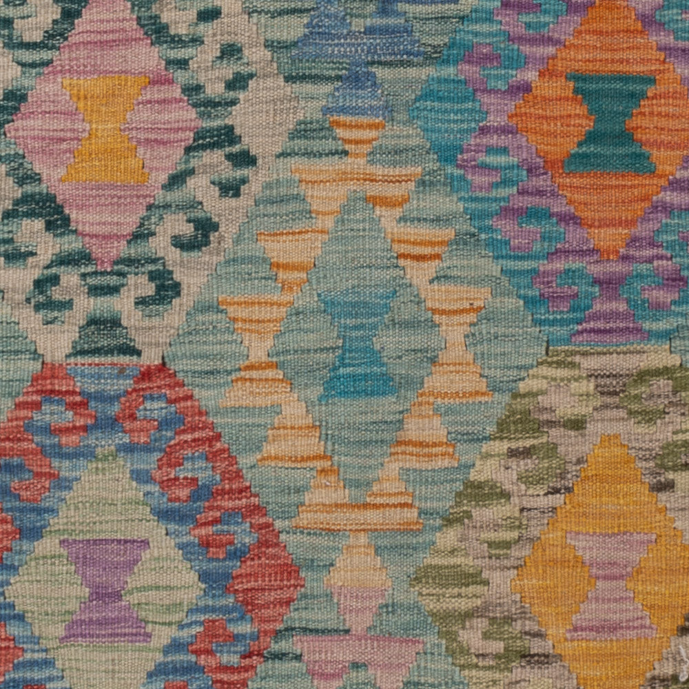 Kelim Rug - Splash - 167 x 106 cm - colorful