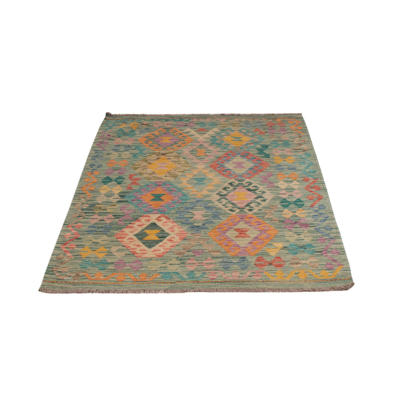 Kelim Rug - Splash - 167 x 106 cm - colorful