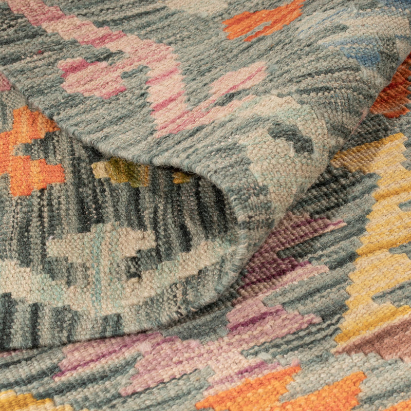 Kelim Rug - Splash - 152 x 102 cm - colorful