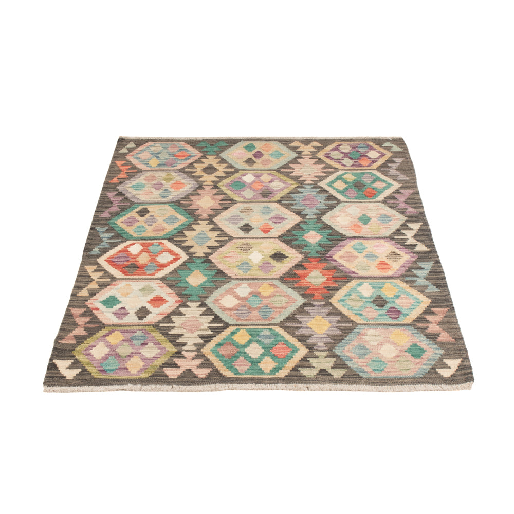 Kelim Rug - Splash - 151 x 100 cm - colorful