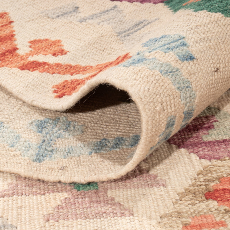 Kelim Rug - Splash - 240 x 177 cm - colorful