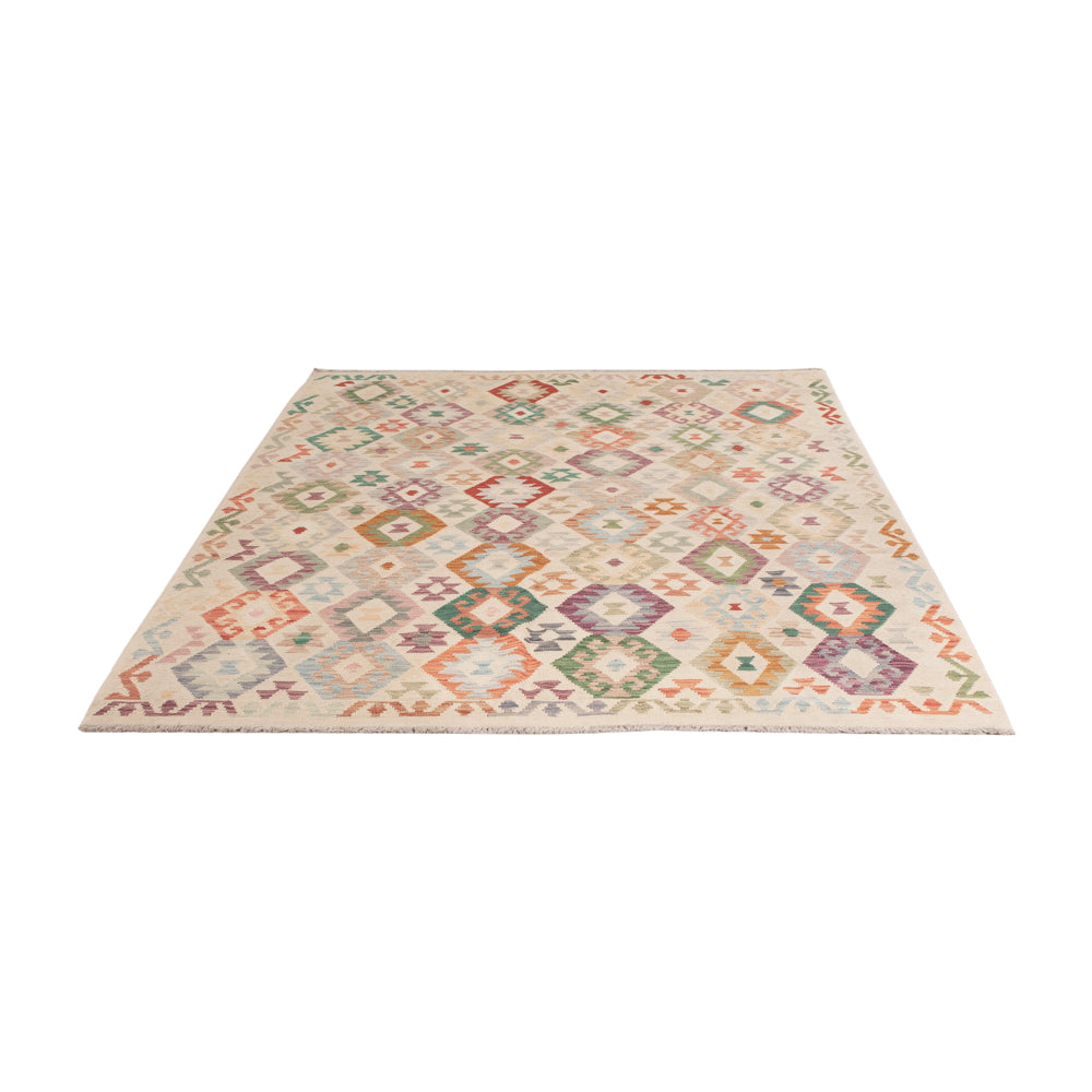 Kelim Rug - Splash - 240 x 177 cm - colorful