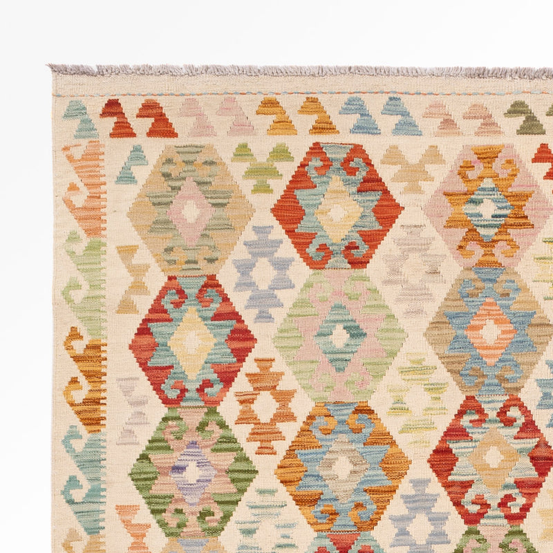 Kelim Rug - Splash - 247 x 181 cm - colorful