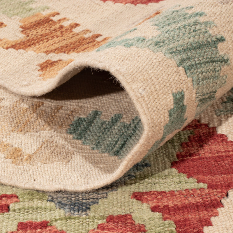 Kelim Rug - Splash - 247 x 181 cm - colorful