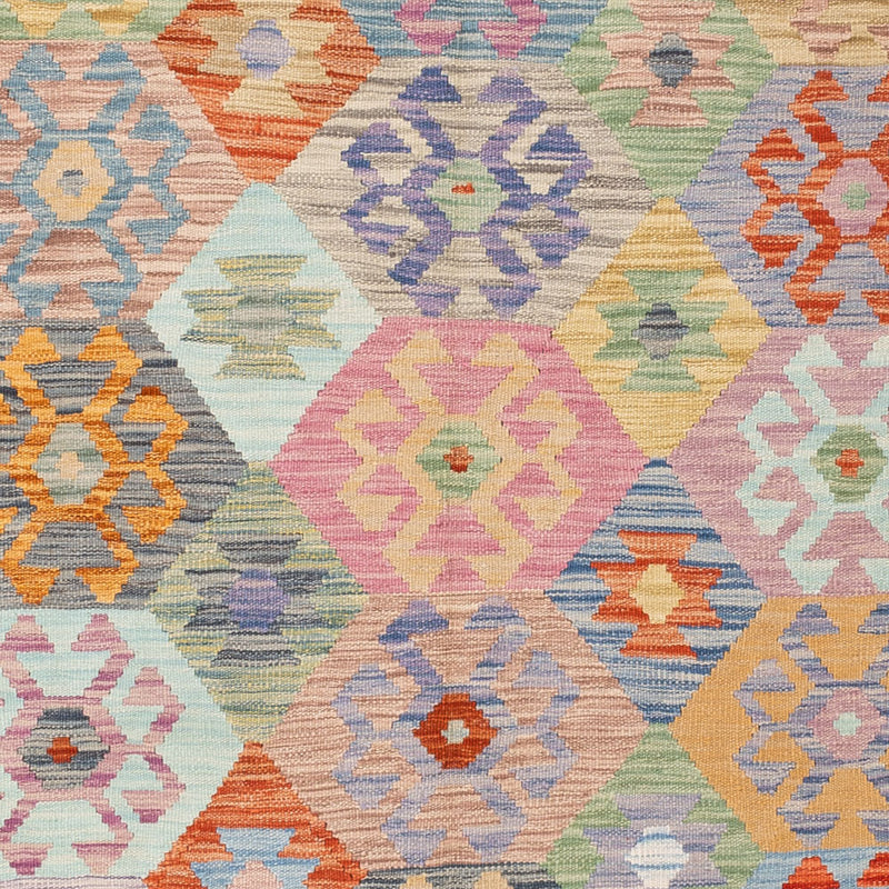 Kelim Rug - Splash - 234 x 164 cm - colorful