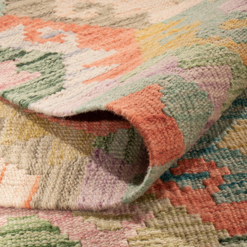 Kelim Rug - Splash - 248 x 173 cm - colorful