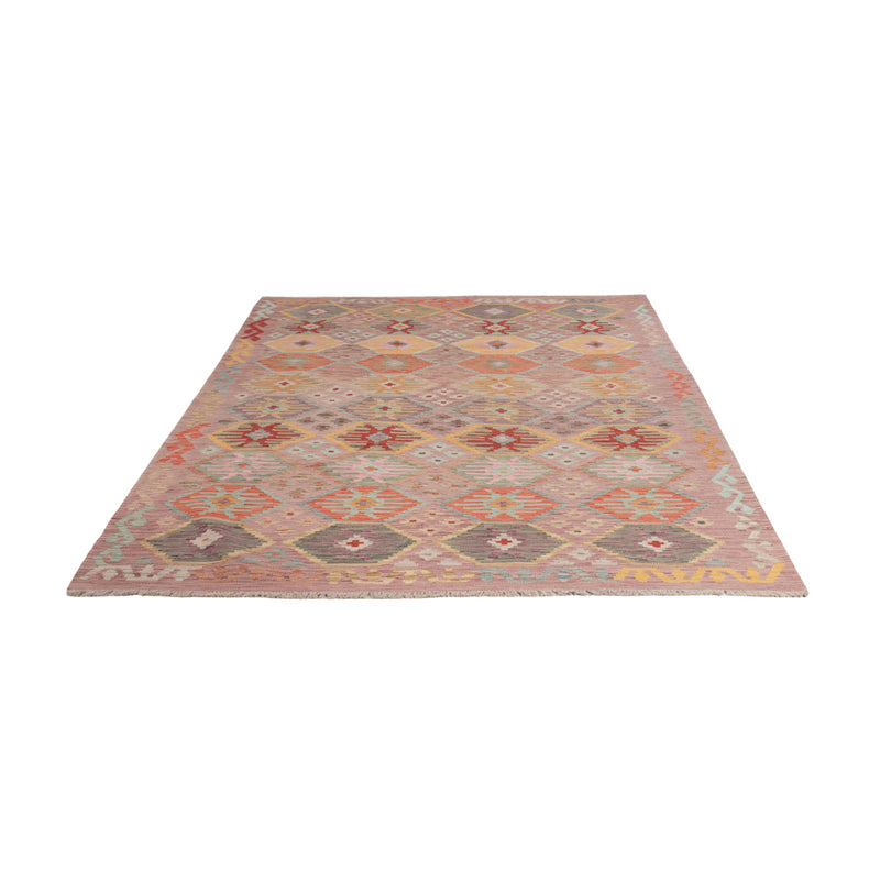 Kelim Rug - Splash - 246 x 174 cm - colorful