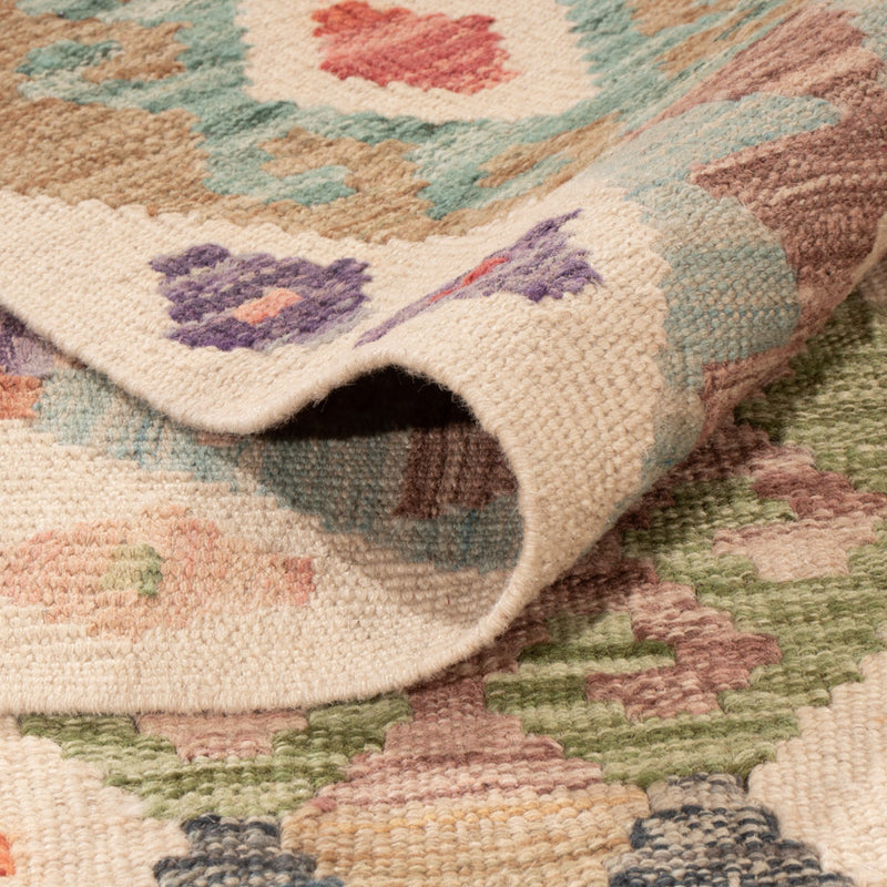 Kelim Rug - Splash - 250 x 174 cm - colorful