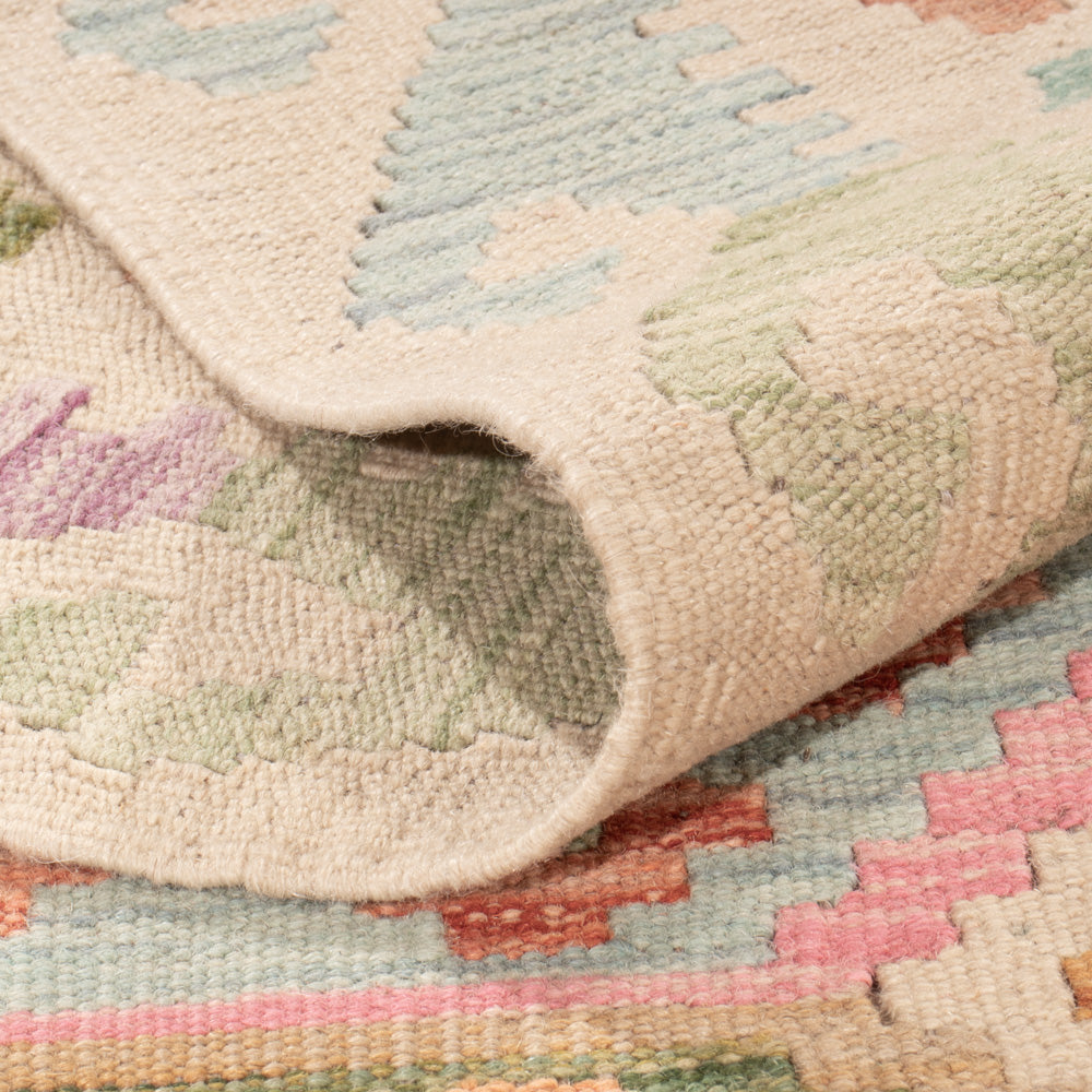 Kelim Rug - Splash - 245 x 184 cm - colorful