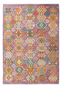 Kelim Rug - Splash - 250 x 176 cm - colorful
