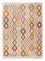 Kelim Rug - Splash - 241 x 178 cm - colorful