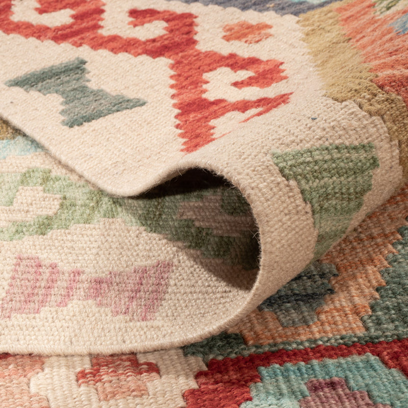 Kelim Rug - Splash - 251 x 179 cm - colorful