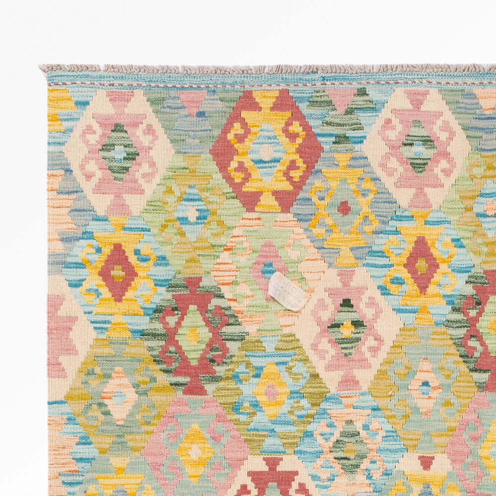 Kelim Rug - Splash - 245 x 171 cm - colorful