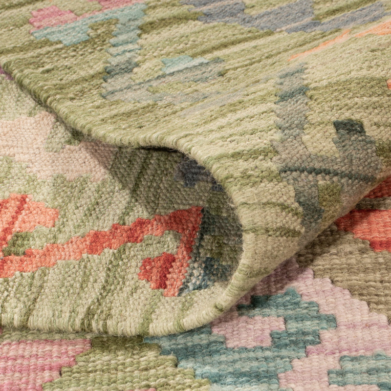 Kelim Rug - Splash - 252 x 178 cm - colorful