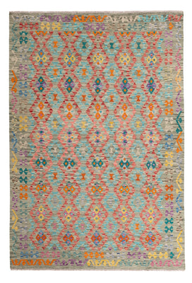 Kelim Rug - Splash - 255 x 178 cm - colorful