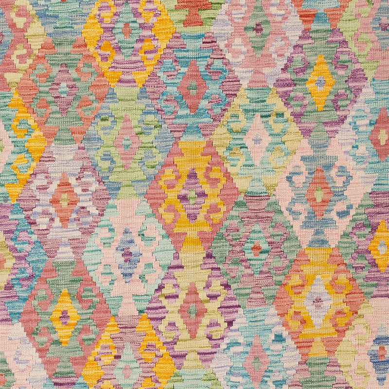 Kelim Rug - Splash - 245 x 177 cm - colorful