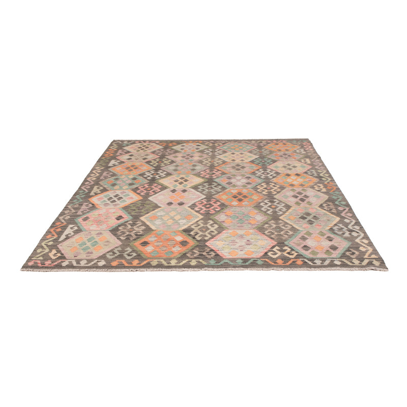 Kelim Rug - Splash - 241 x 185 cm - colorful