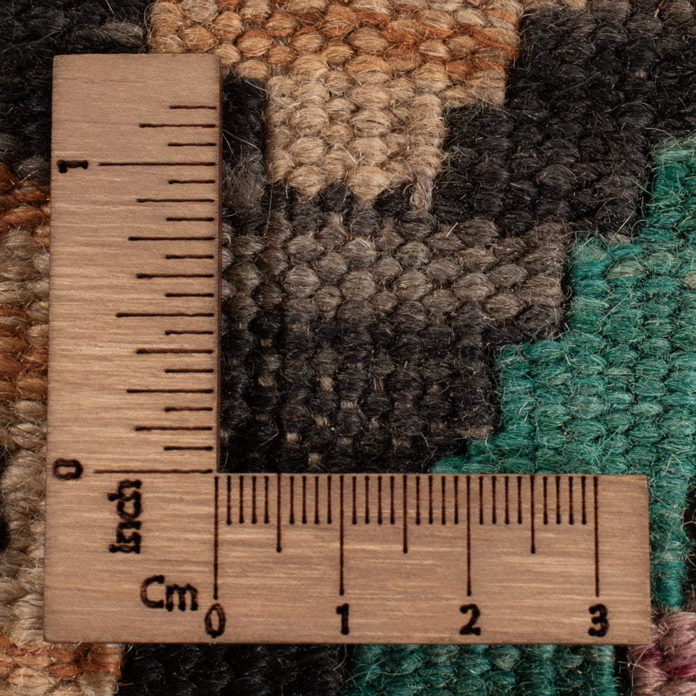 Kelim Rug - Splash - 241 x 185 cm - colorful