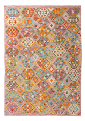 Kelim Rug - Splash - 248 x 178 cm - colorful
