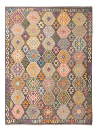 Kelim Rug - Splash - 237 x 185 cm - colorful