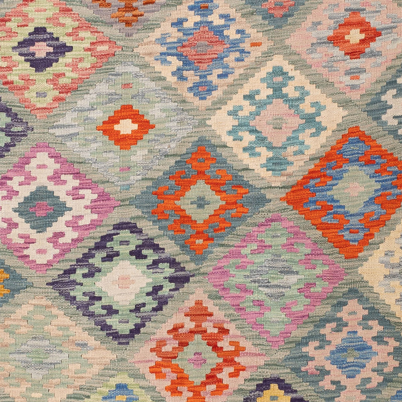 Kelim Rug - Splash - 250 x 175 cm - colorful