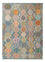 Kelim Rug - Splash - 254 x 180 cm - colorful