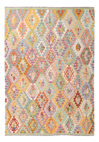 Kelim Rug - Splash - 248 x 173 cm - colorful