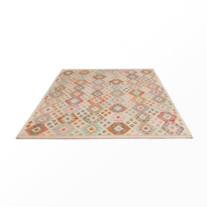 Kelim Rug - Splash - 249 x 179 cm - colorful