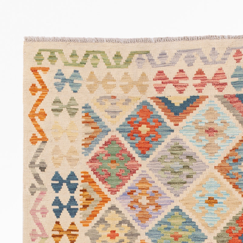 Kelim Rug - Splash - 248 x 180 cm - colorful