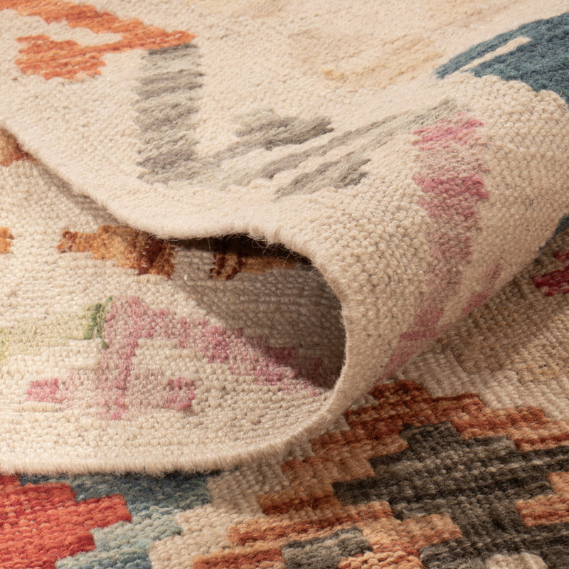 Kelim Rug - Splash - 248 x 180 cm - colorful