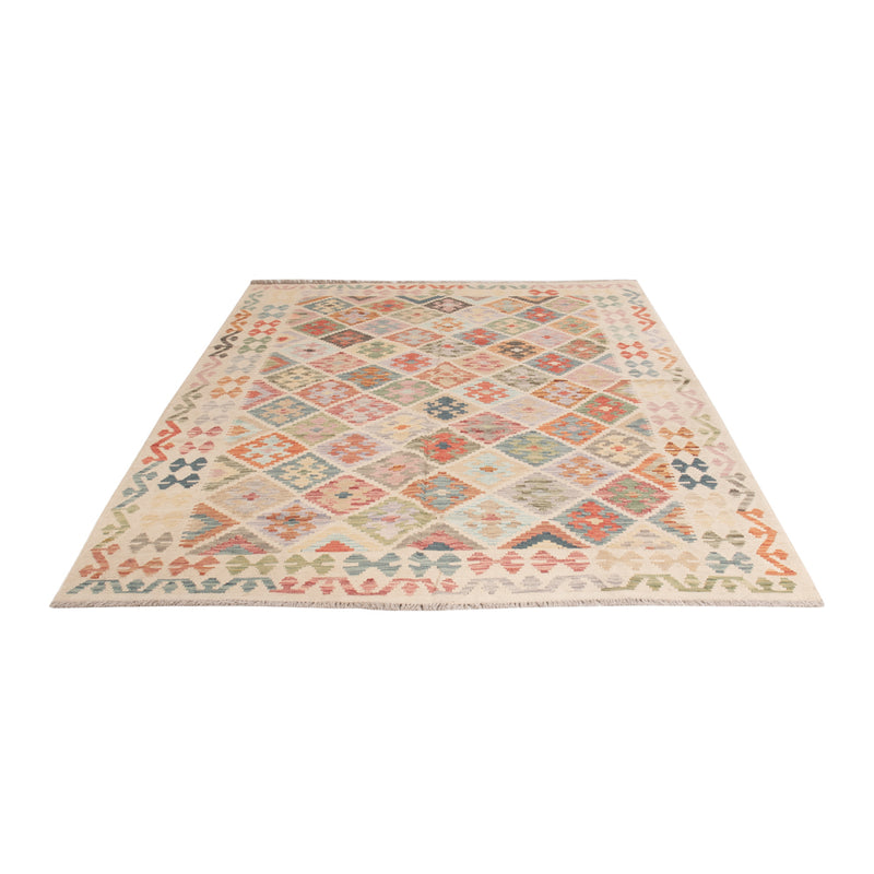 Kelim Rug - Splash - 248 x 180 cm - colorful