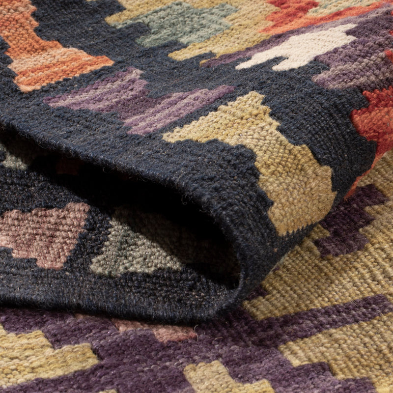 Kelim Rug - Splash - 159 x 104 cm - colorful