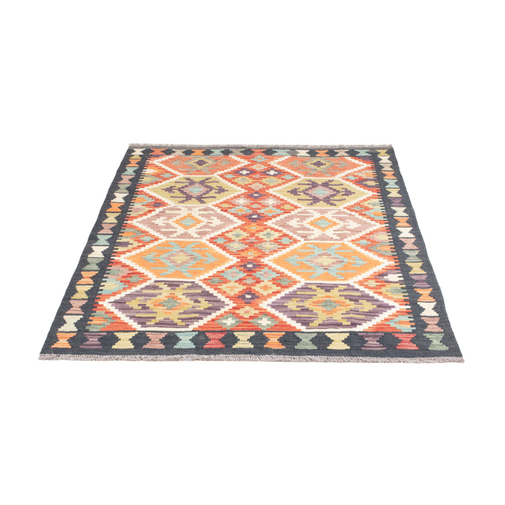 Kelim Rug - Splash - 159 x 104 cm - colorful