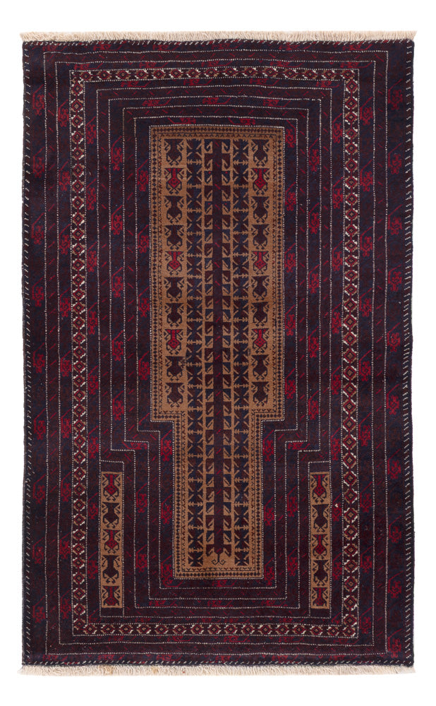 Belutsch Rug - 155 x 90 cm - multicolored
