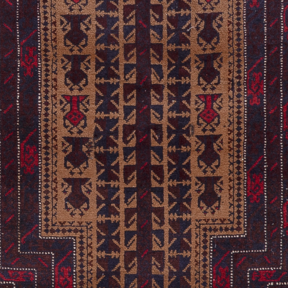 Belutsch Rug - 155 x 90 cm - multicolored