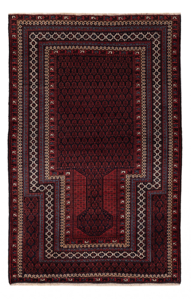 Belutsch Rug - 154 x 95 cm - red