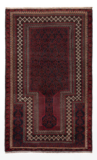 Belutsch Rug - 152 x 88 cm - red