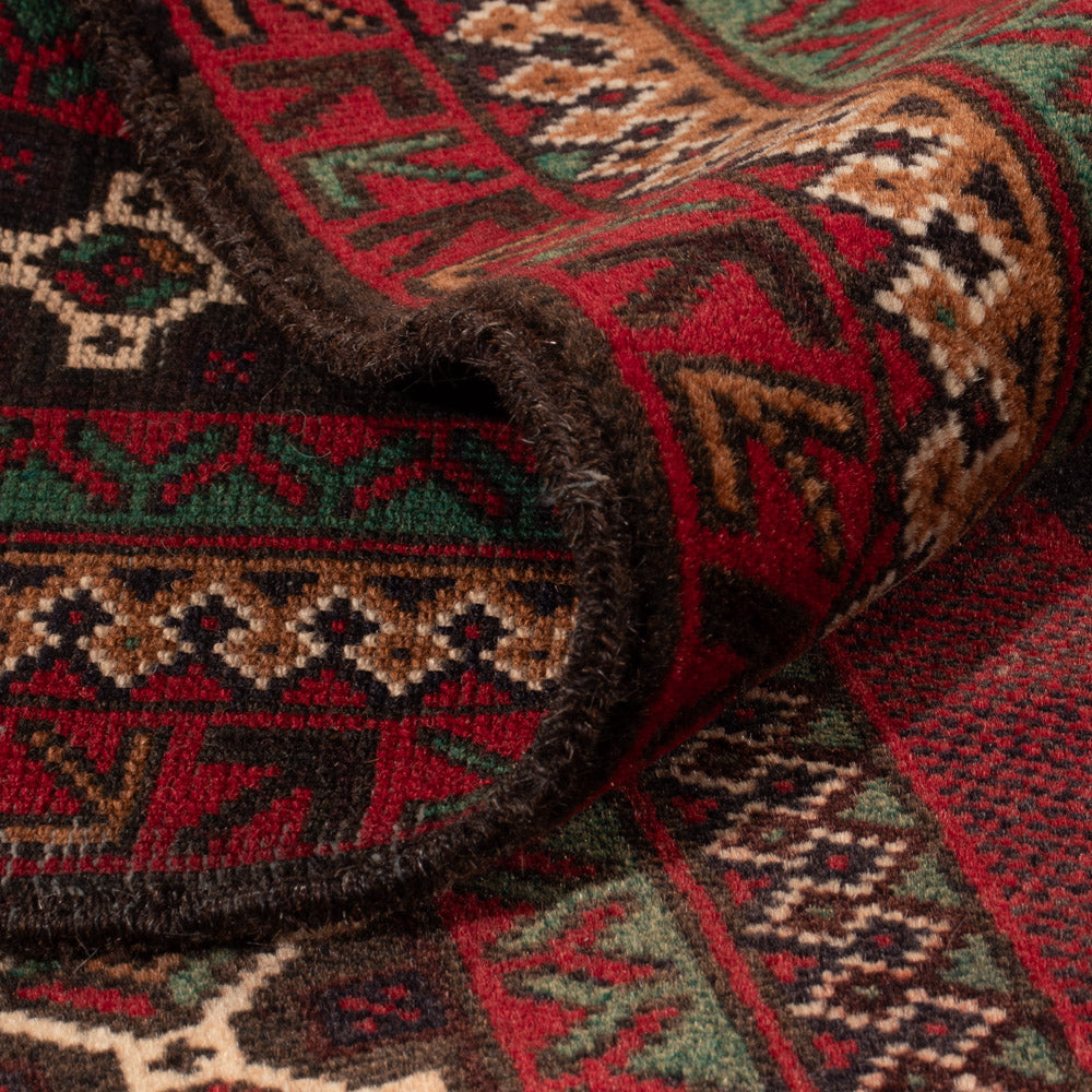 Belutsch Rug - 152 x 88 cm - red