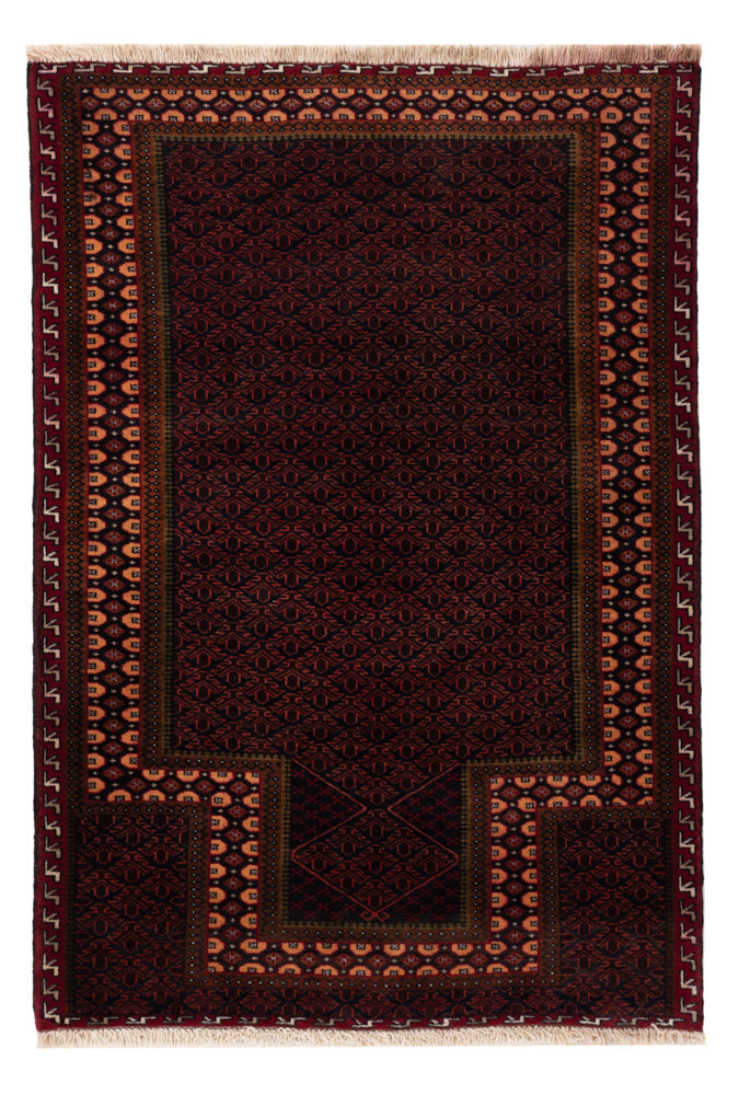 Belutsch Rug - 140 x 96 cm - red