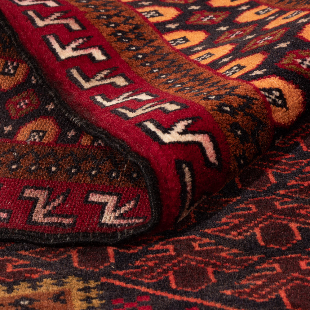 Belutsch Rug - 140 x 96 cm - red