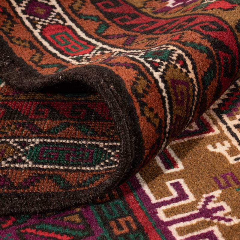 Belutsch Rug - 134 x 84 cm - multicolored